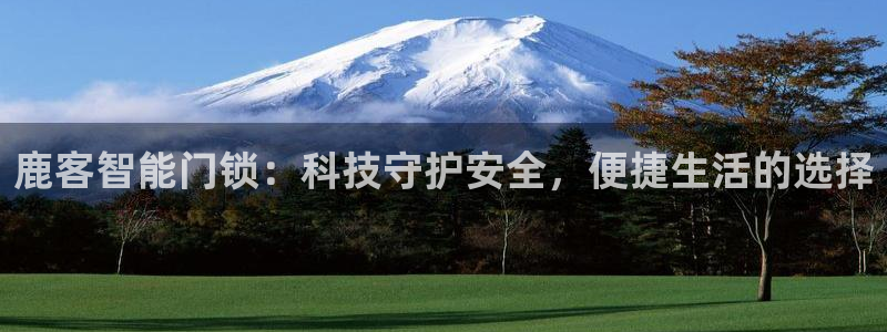 富联娱乐登录测速在哪：鹿客智能门锁：科技守护安全，便捷生活的