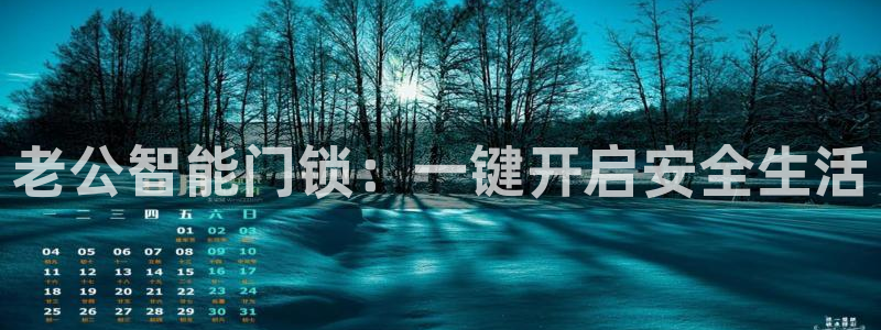 富联娱乐发展历程：老公智能门锁：一键开启安全生活