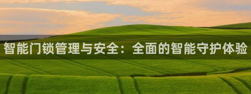 富联娱乐招商形判官333OO：智能门锁管理与安全：全面的智能