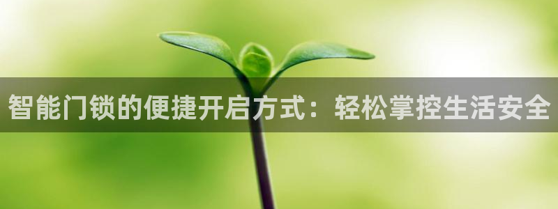 富联娱乐首页登录不了了：智能门锁的便捷开启方式：轻松掌控生活