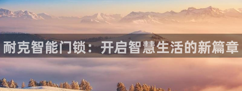 富联娱乐官方网站入口下载：耐克智能门锁：开启智慧生活的新篇章