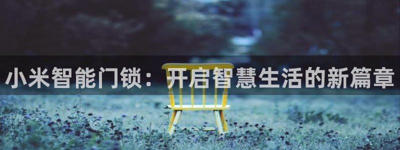 富联娱乐app下载安装：小米智能门锁：开启智慧生活的新篇章