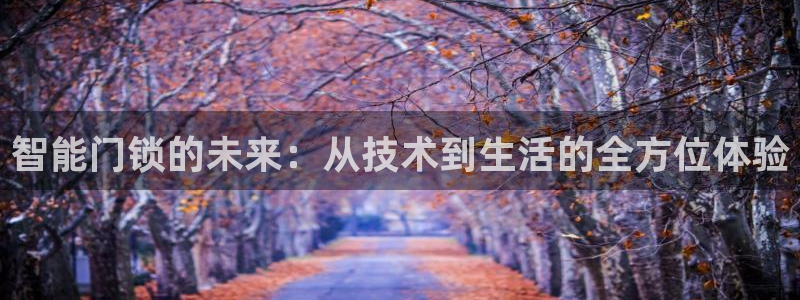 富联娱乐首页官网登录：智能门锁的未来：从技术到生活的全方位体
