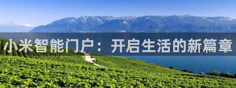 富联娱乐主管是谁啊：小米智能门户：开启生活的新篇章