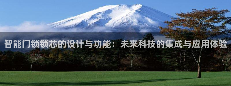 富联娱乐客户端官网登录：智能门锁锁芯的设计与功能：未来科技的