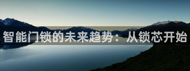 富联娱乐平台登录地址在哪里看：智能门锁的未来趋势：从锁芯开始