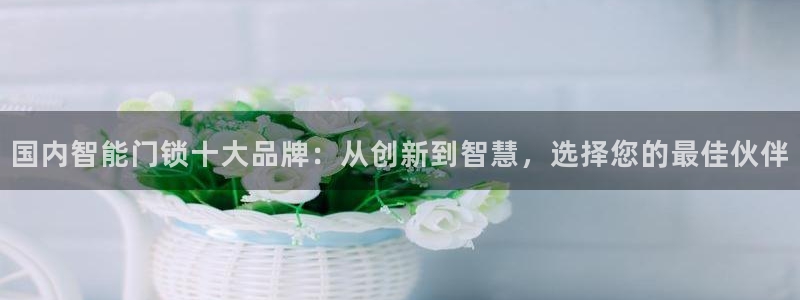 富联娱乐主管是谁：国内智能门锁十大品牌：从创新到智慧，选择您