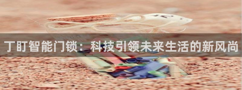 嘉峪关富联娱乐平台：丁盯智能门锁：科技引领未来生活的新风尚