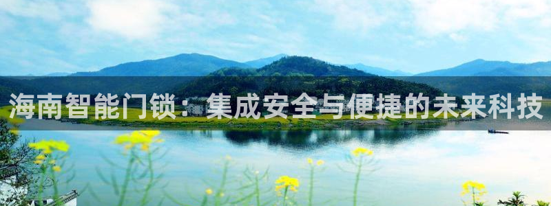 富联娱乐客户端登录：海南智能门锁：集成安全与便捷的未来科技